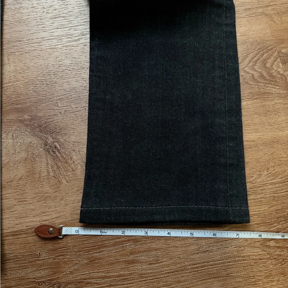 Naked & Famous Denim Slim Straight Black Jeans
